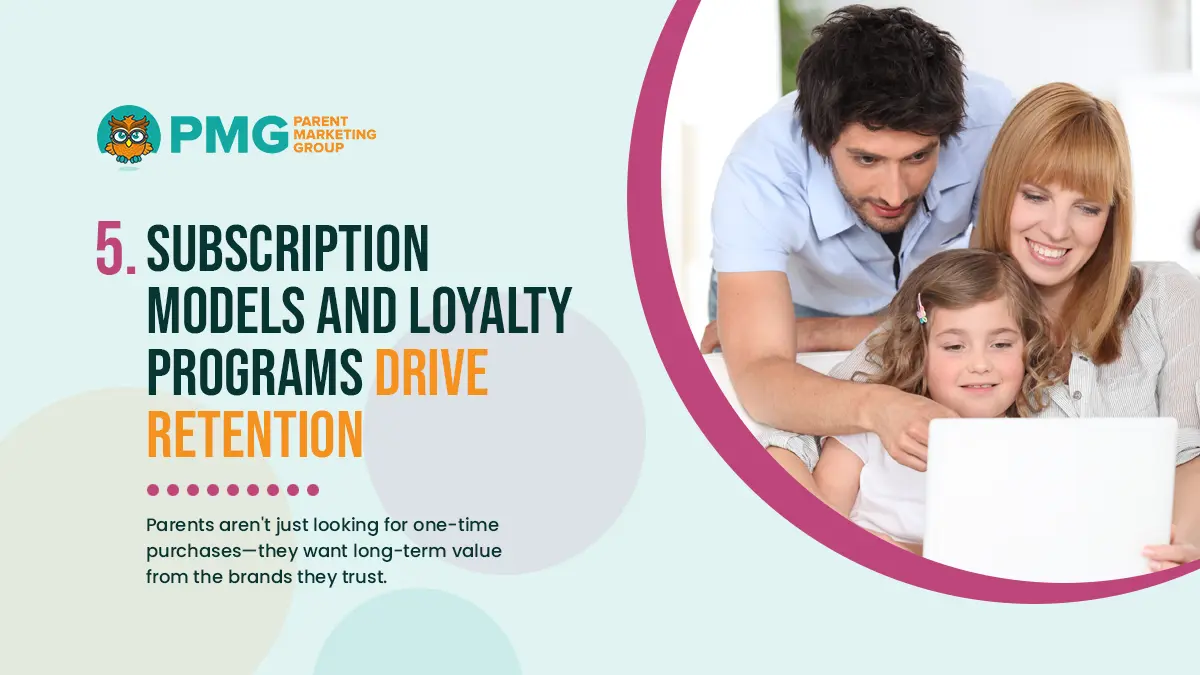 Subscription Models and loyalty programs drive retention