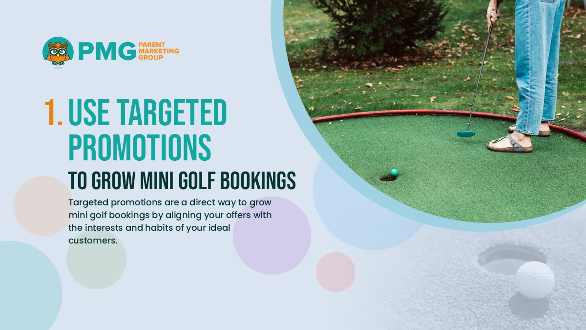 Grow Mini Golf Bookings