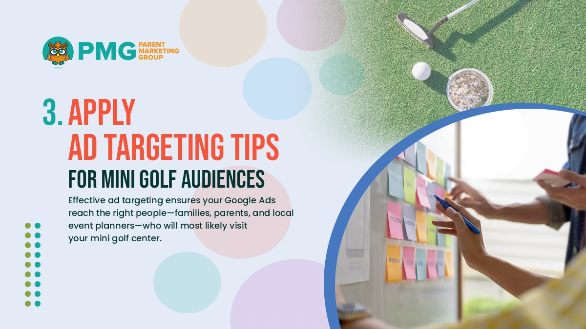 Ad Targeting Tips for Mini Golf Audiences