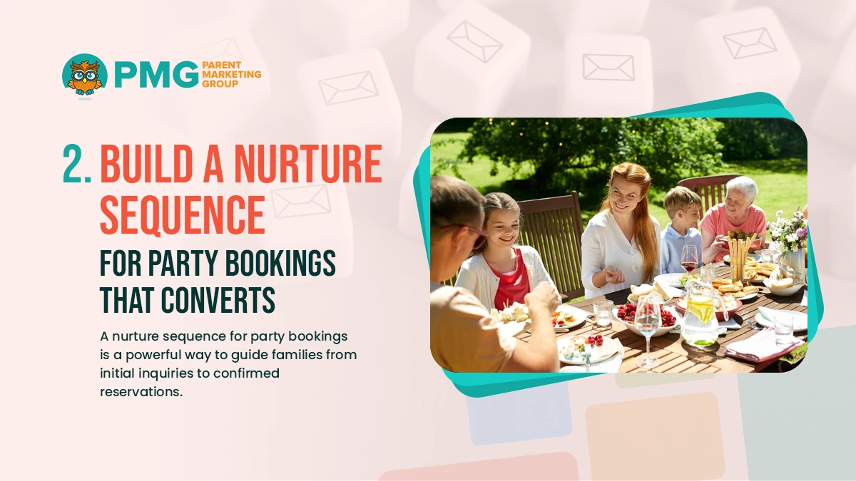 Nurture Sequence for Party Bookings