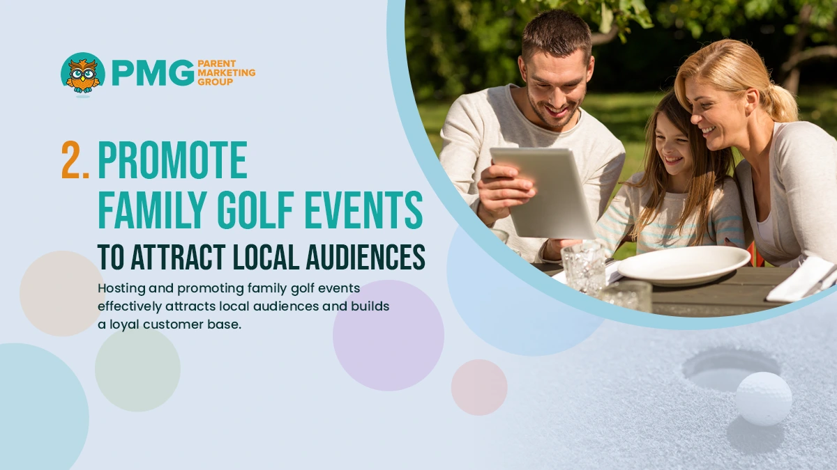 Promote Family Golf Events