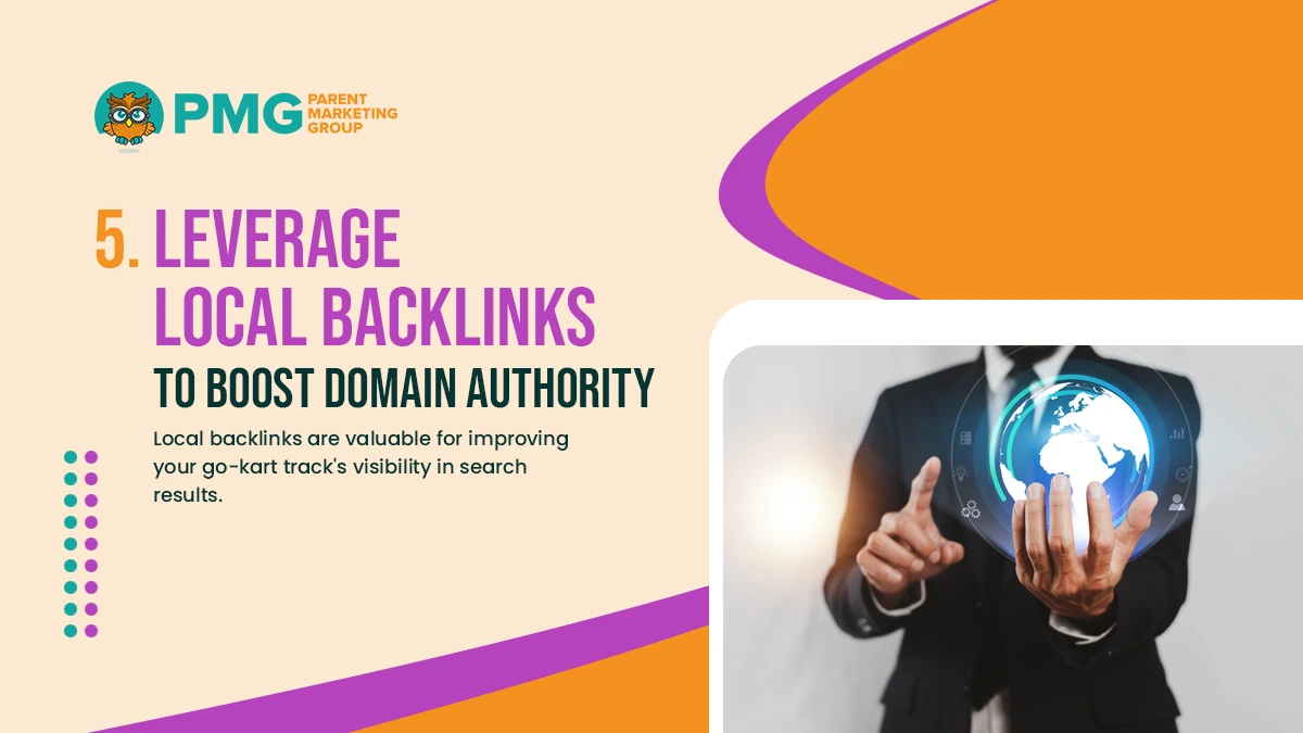 Leverage local backlinks to boost domain authority