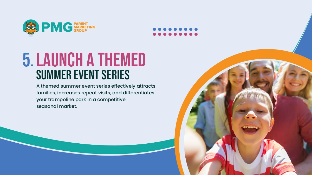 launch a themed summer event series