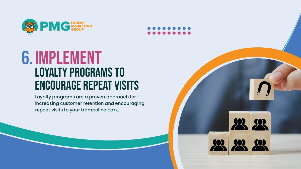 implement loyalty programs to encourage repeat visits
