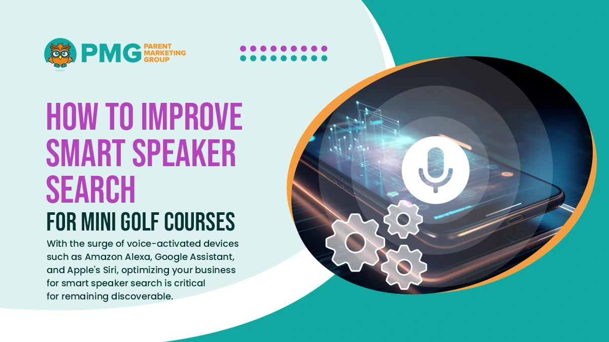 How to improve smart speaker search for mini golf courses
