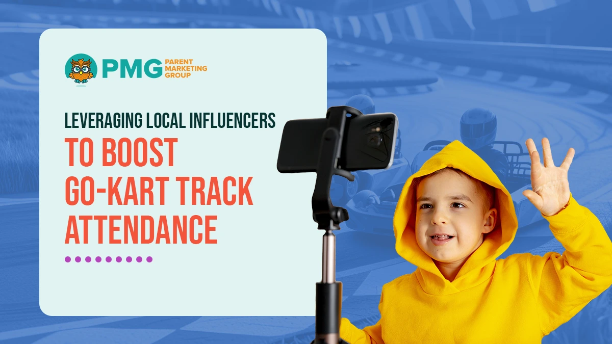 go-kart track influencer marketing