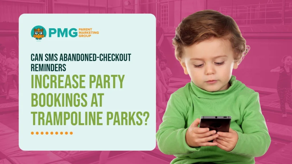 sms abandoned cart reminders for trampoline parks
