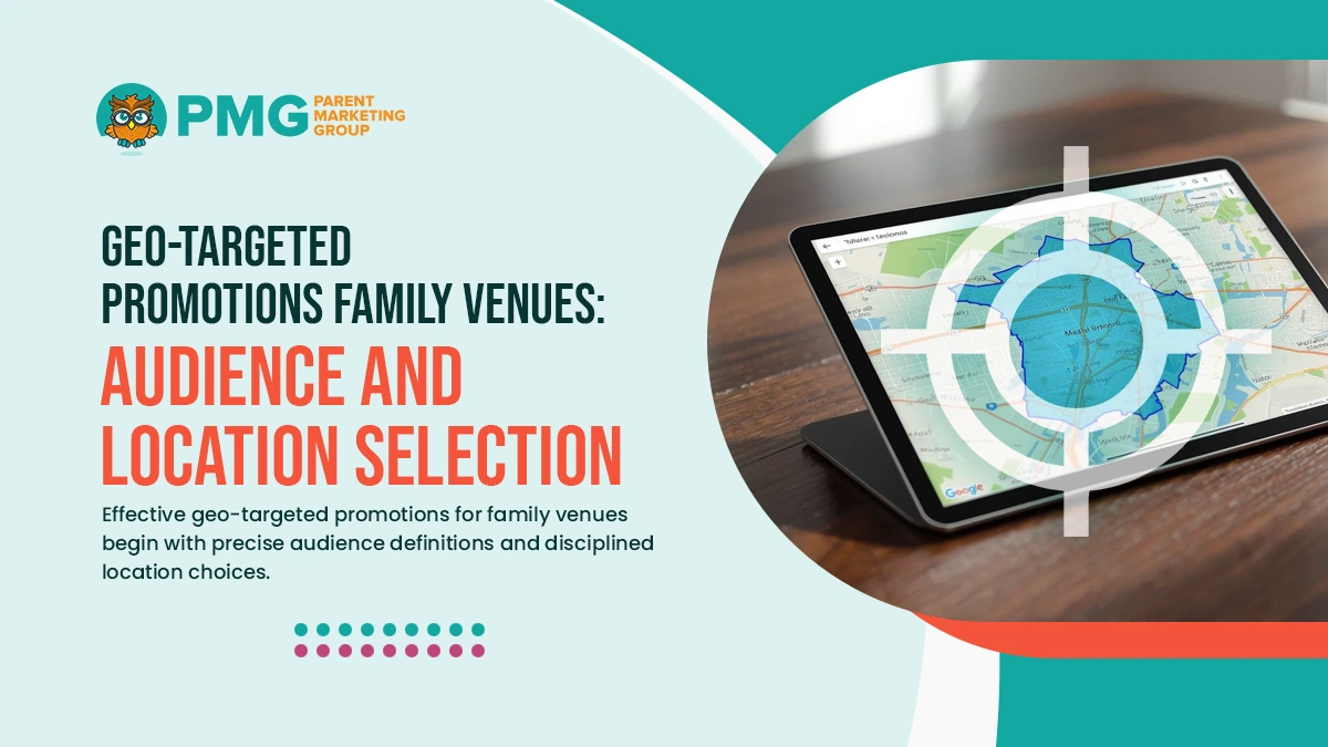 Geo Targeted promotions family venues