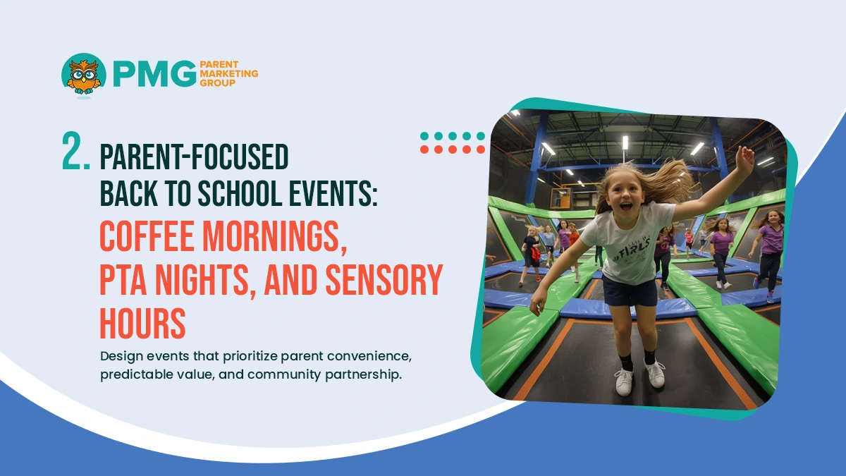 parent-focused back to school events