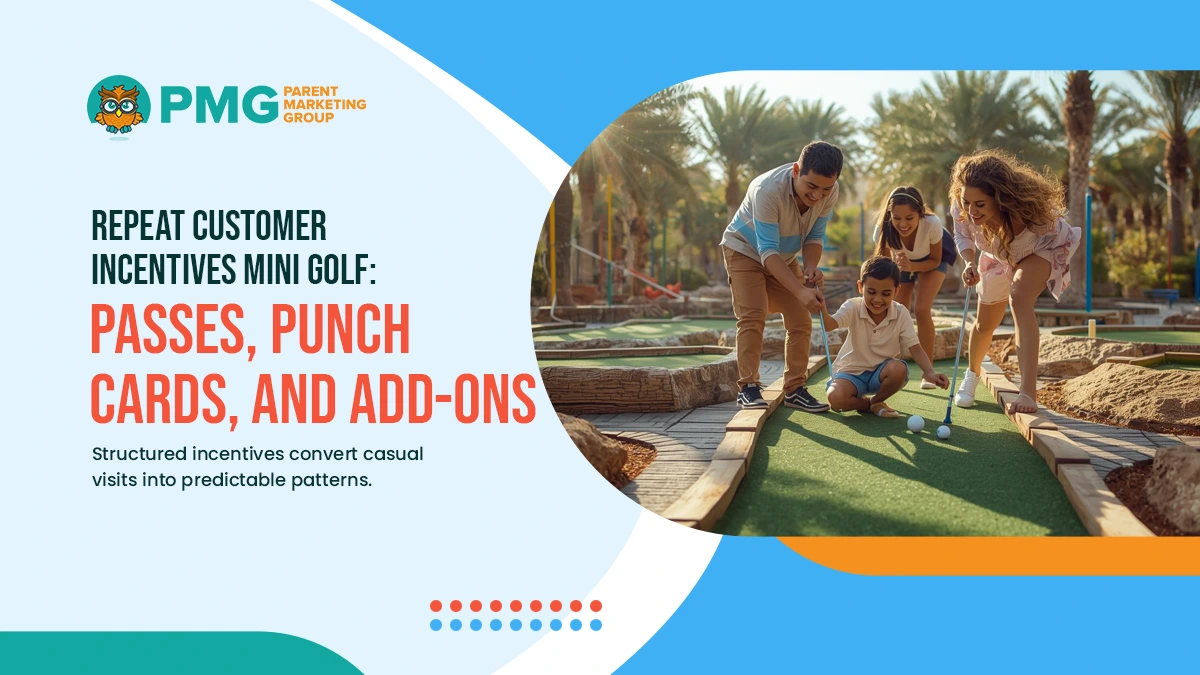 repeat customer incentives mini golf