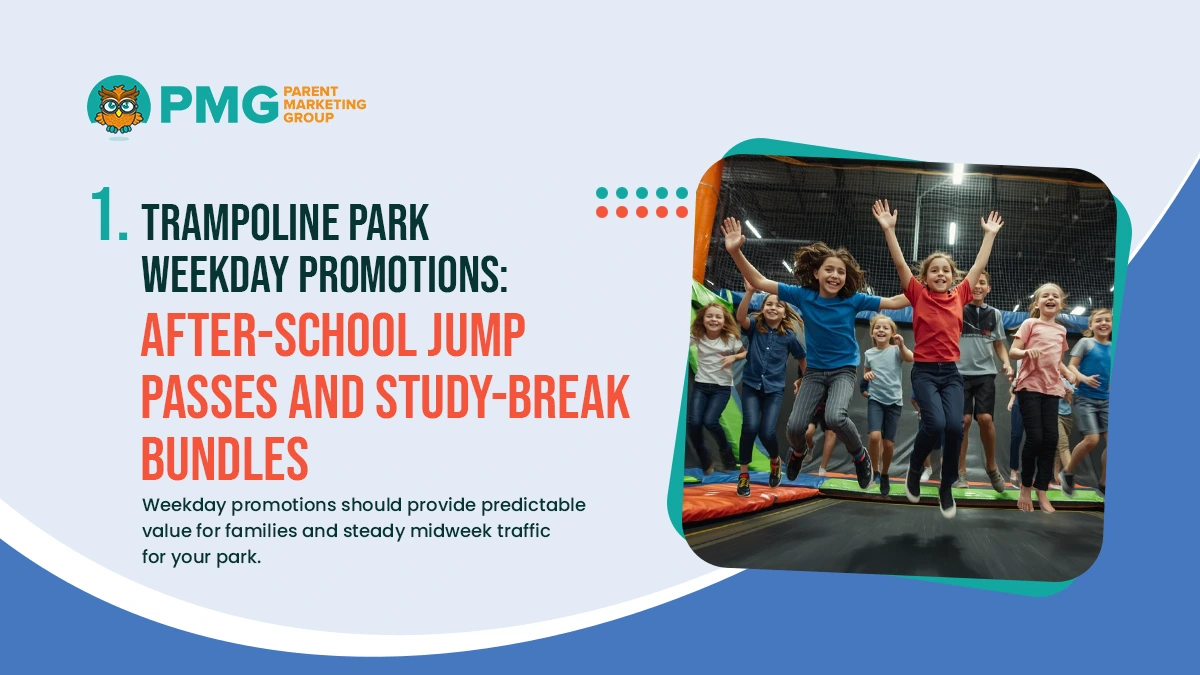 trampoline park weekday promotions