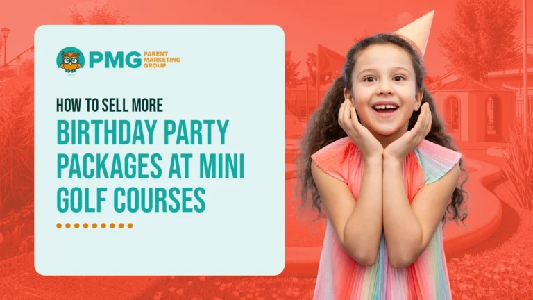 birthday party marketing mini golf