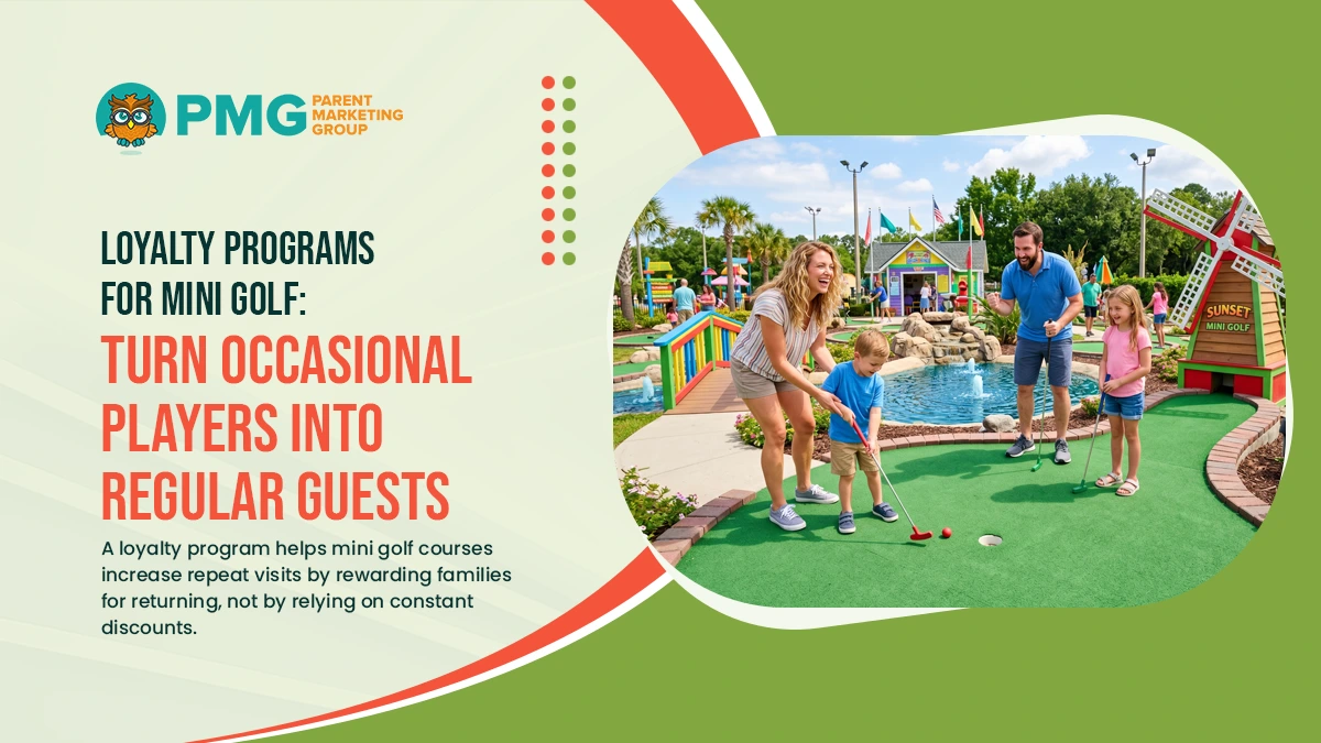Loyalty programs for mini golf turn occasional players into regular guests 