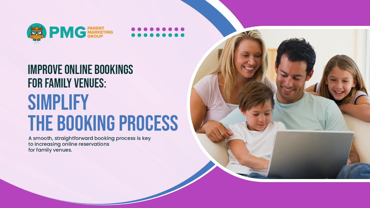 improve online bookings for Famly venues simplyfy the booking processs