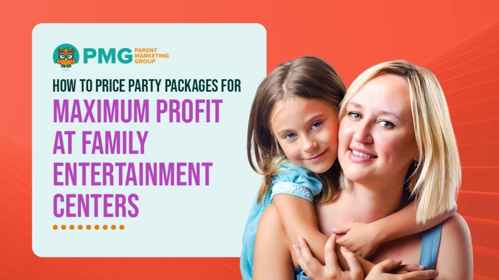 party package pricing for family entertainment centers