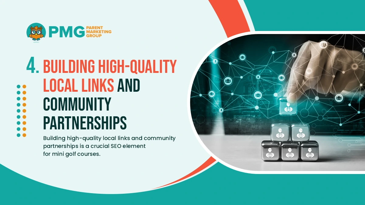 building high quality local links and community partnerships
