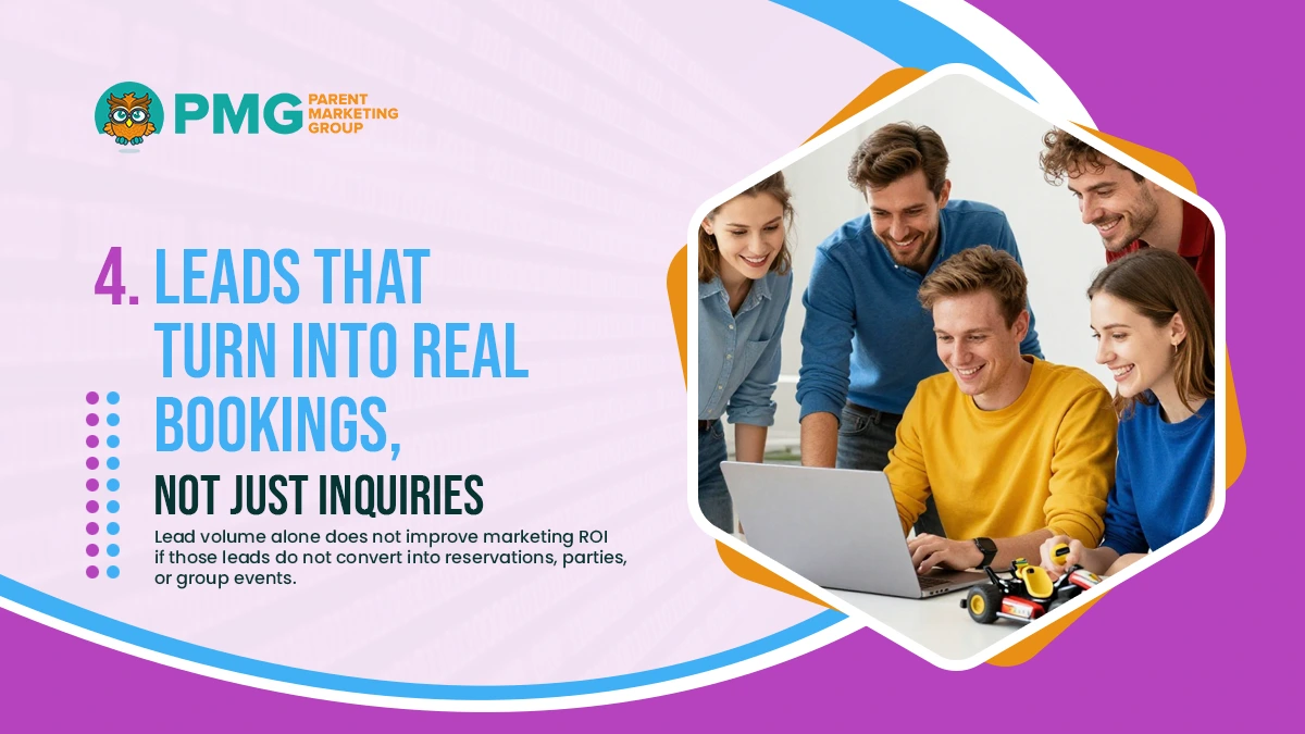 leads that turn into real bookings not just injuries