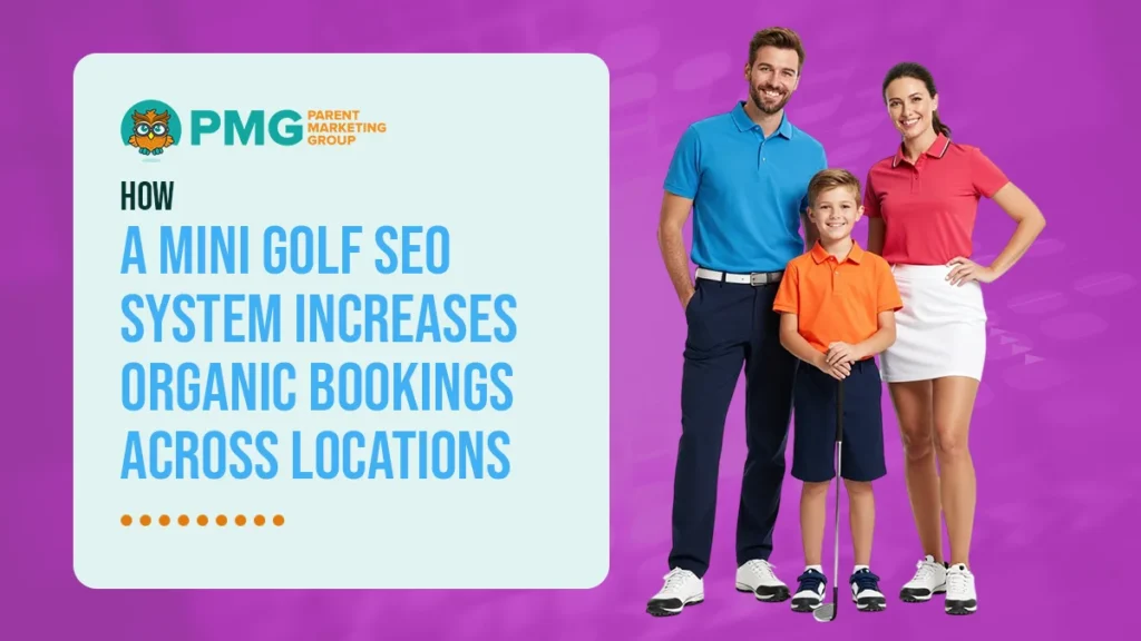 mini golf SEO system for locations