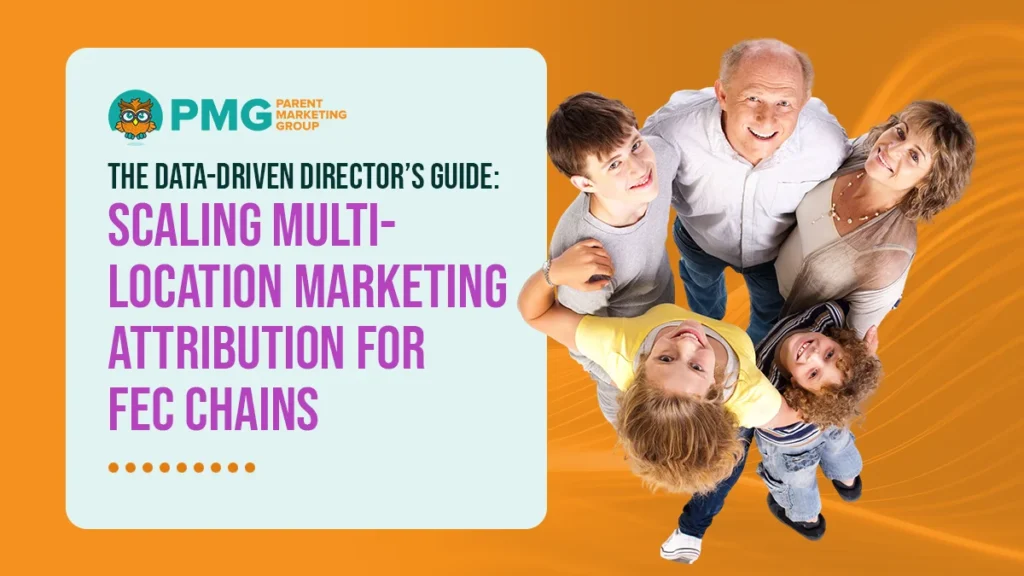 Marketing attribution for family entertainment centers
