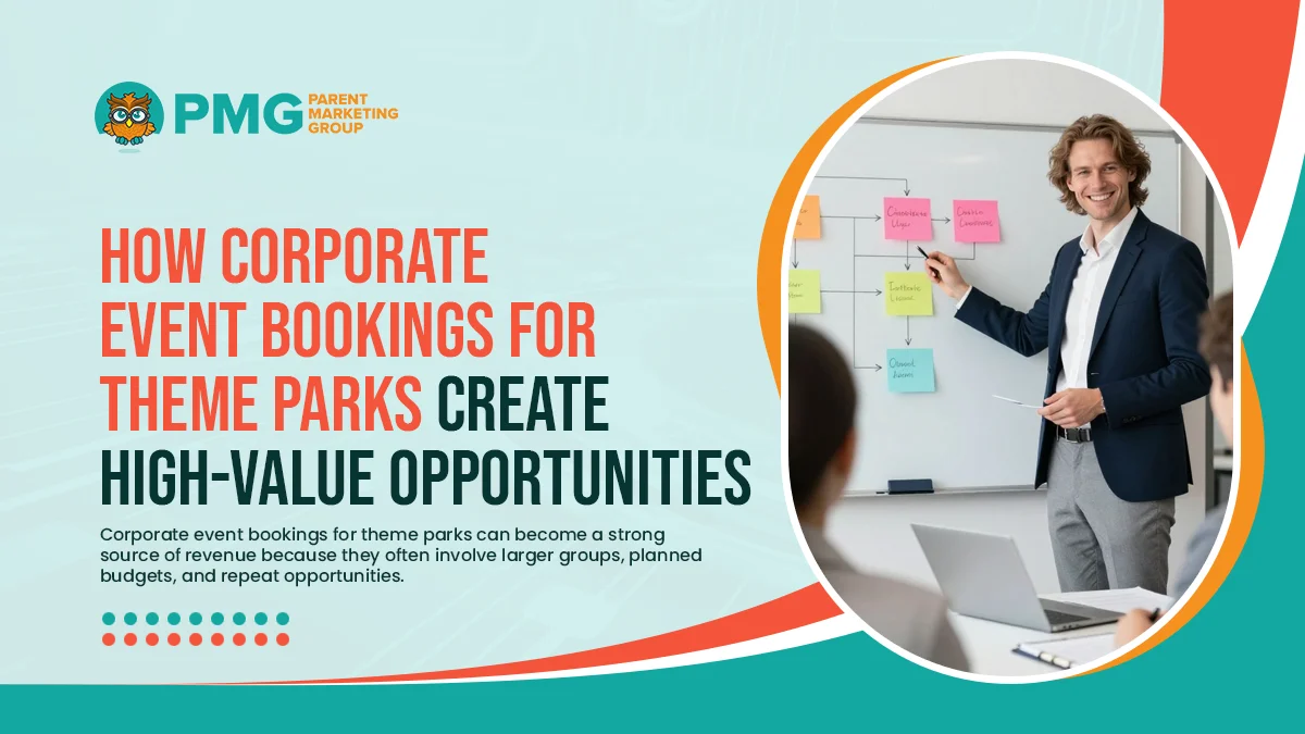 Corporate Event Bookings for Theme Parks