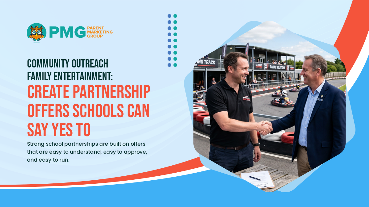 Community outreach family entertainment create partnership offer schools can say yes to 